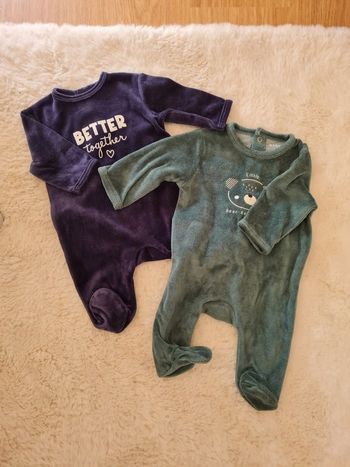 Pyjamas velours
