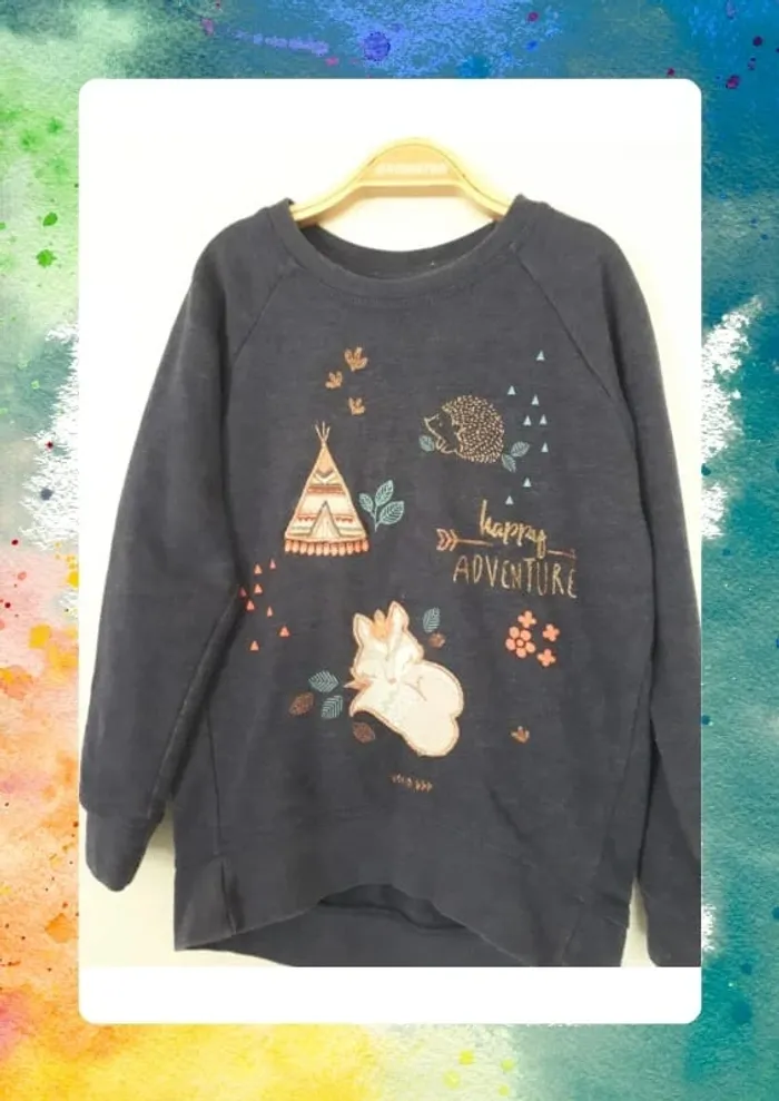 Joli pull 6 ans - photo numéro 2