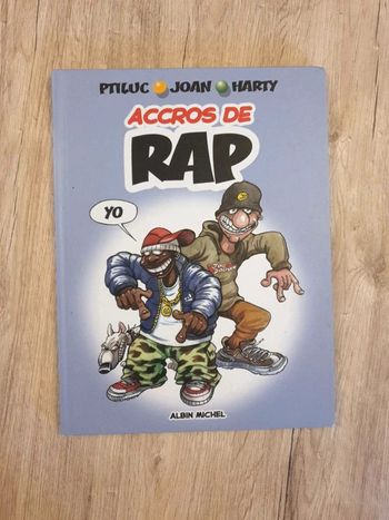 Bande  dessinée  Accros  du  Rap