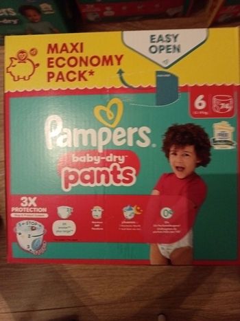 Pants pampers taille 6