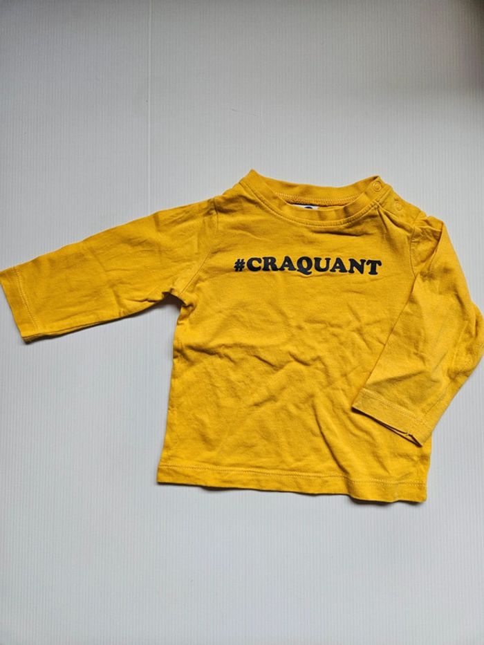 Tee shirt craquant