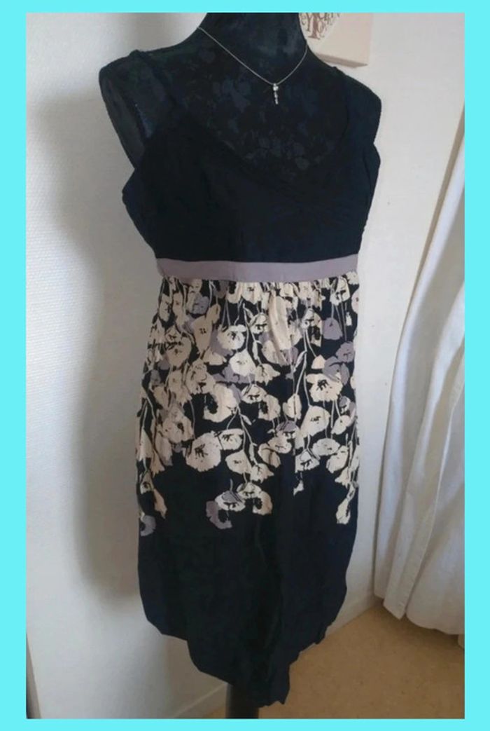Robe fleurie bretelles 38/40