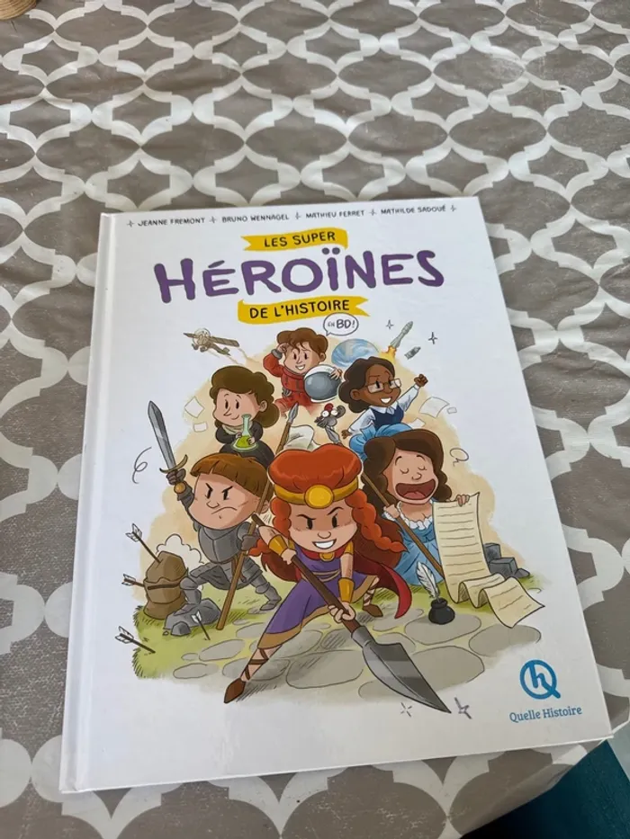 BD les super héroïnes de l’histoire