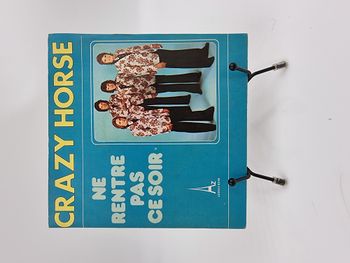 Vinyle 45 tours Crazy Horse : Ne Rentre pas ce Soir avec fourreau
