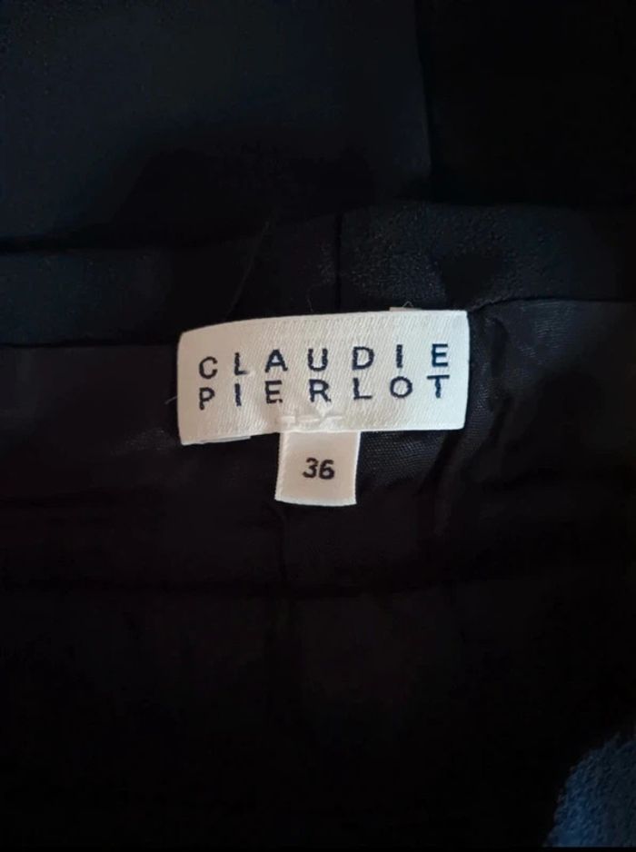 Pantalon carotte bleu marine Claudie Pierlot - photo numéro 6