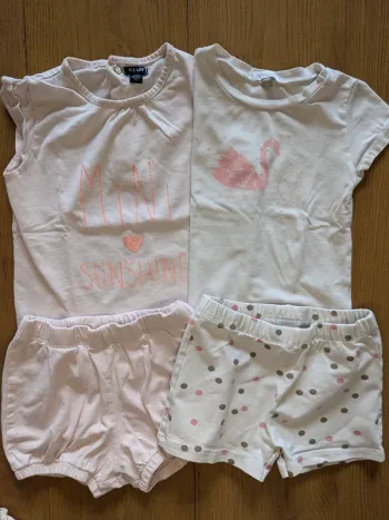 Lot de 2 pyjamas été