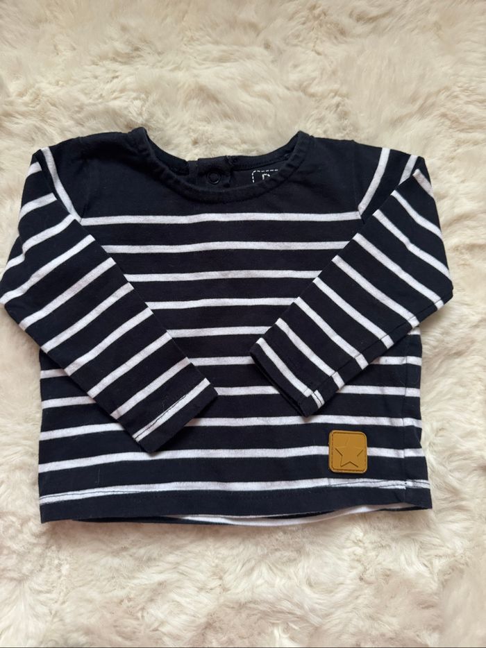 👕 lot de pull légé - gemo - NPO - bébé garçon - 6 mois - très bon état - photo numéro 6