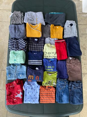 Lot de vêtements garçon 18 mois 
