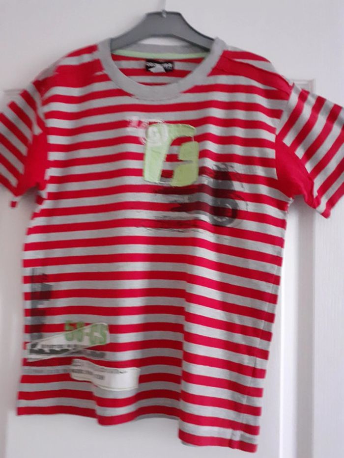 Tee-shirt manches courtes garçon 12 ans