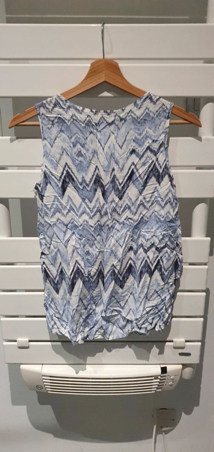 Débardeur Bleu et Blanc - photo numéro 4