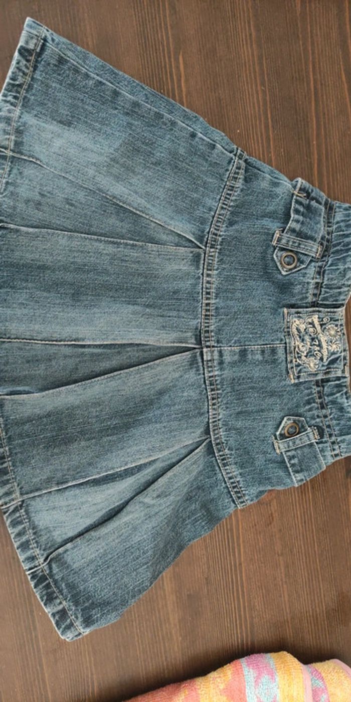 Jupe en jean 8 ans - photo numéro 2