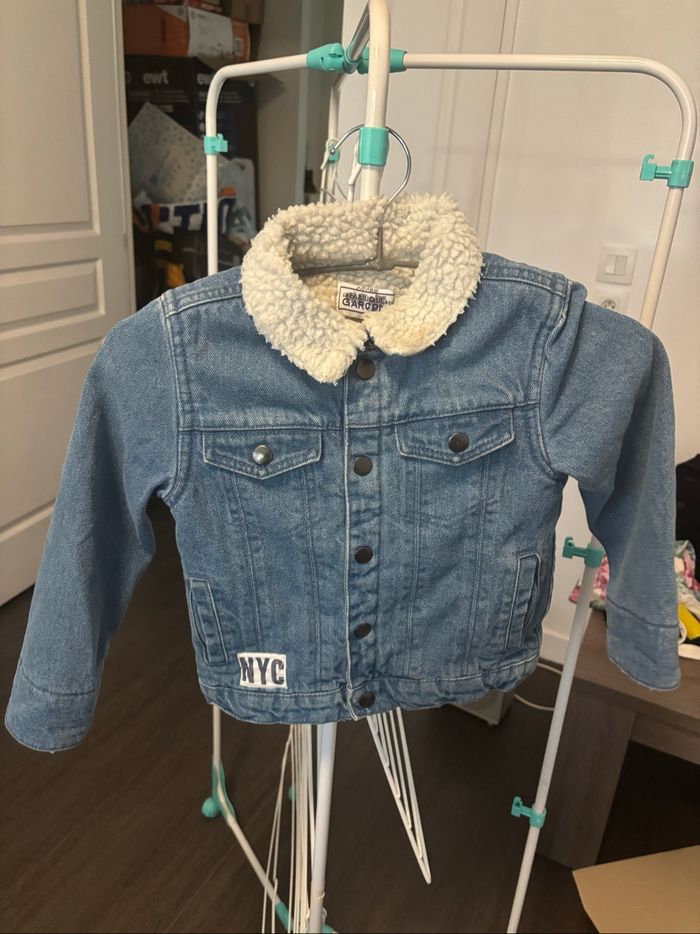 Veste jeans hiver garçon - photo numéro 2