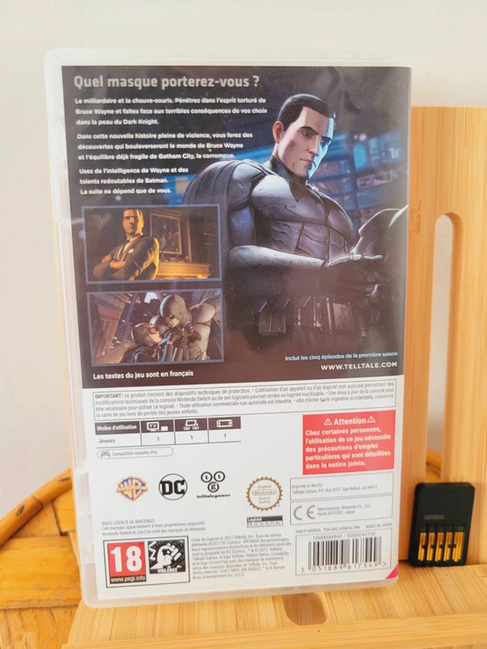 Jeu Nintendo Switch Batman The Telltale Series Tracker complet - photo numéro 5