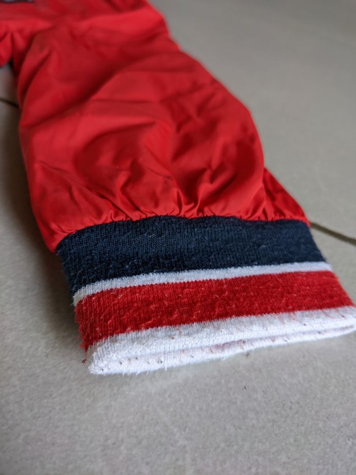 Blouson type Bombers rouge - photo numéro 4