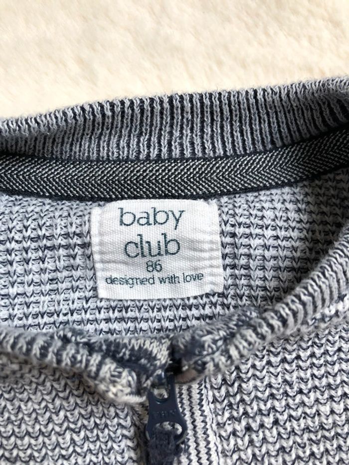 Lot 3 gilets sweat 18 mois - photo numéro 4