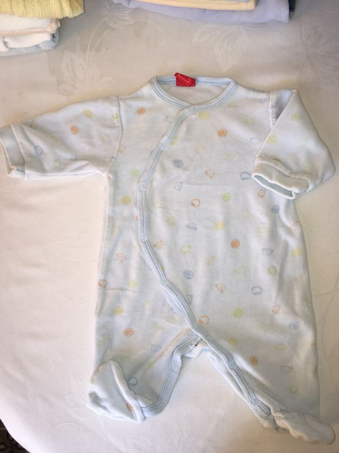 Pyjama velours Tex, 1 mois bonne qualité