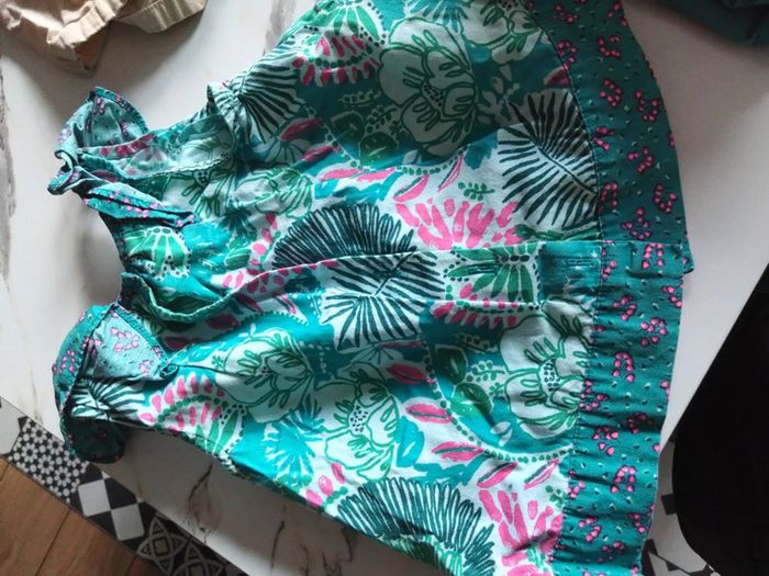 Top d'été blouse sans manche du pareil au même bébé fille 18 mois - photo numéro 3