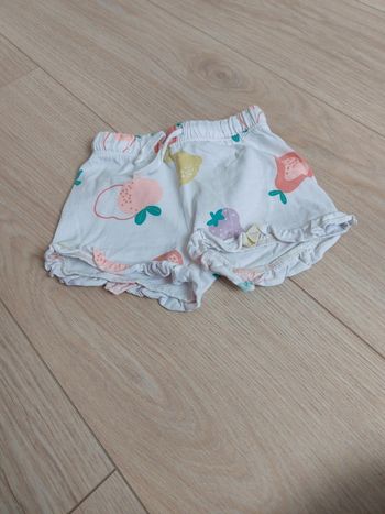 Short fille 12mois