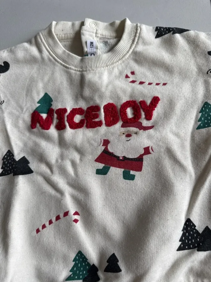 Sweat garçon Noël - photo numéro 2