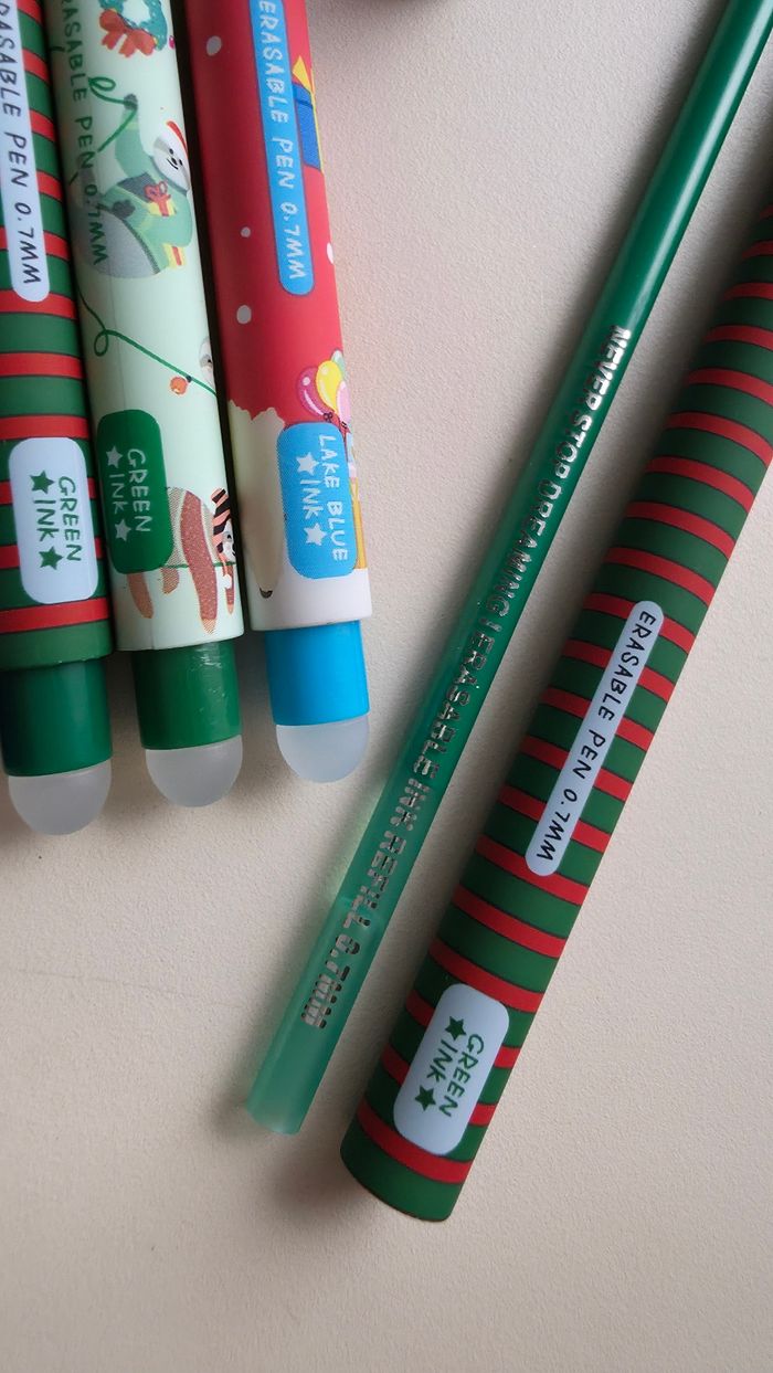Lot de 7 stylos Noël - photo numéro 10