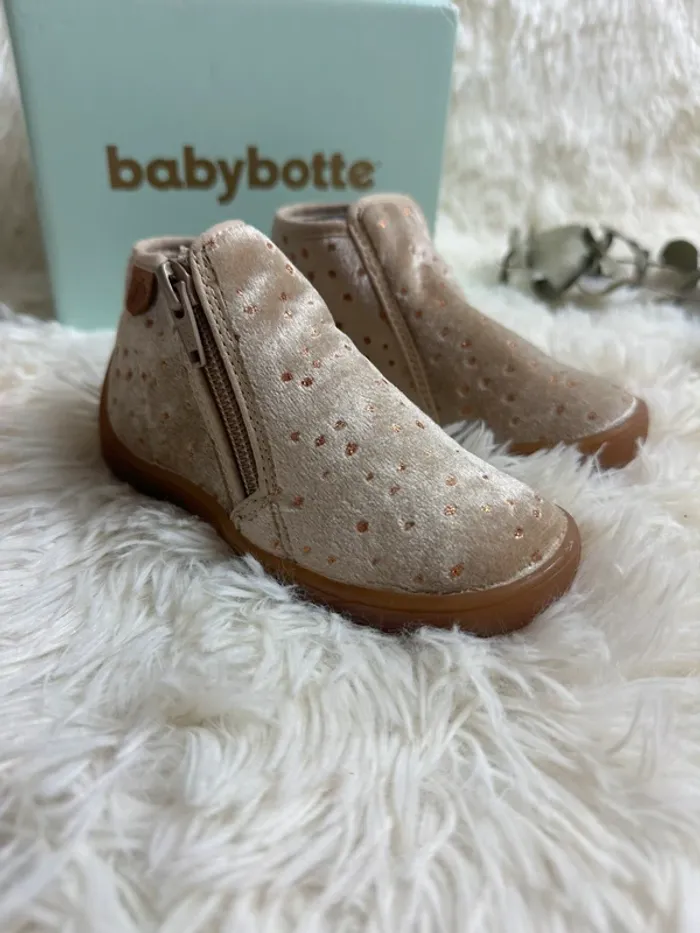 Paire de chaussons Babybotte taille 24 - photo numéro 3