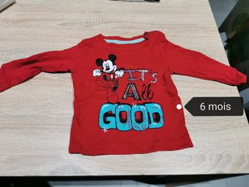 T-shirt manche longue MICKEY