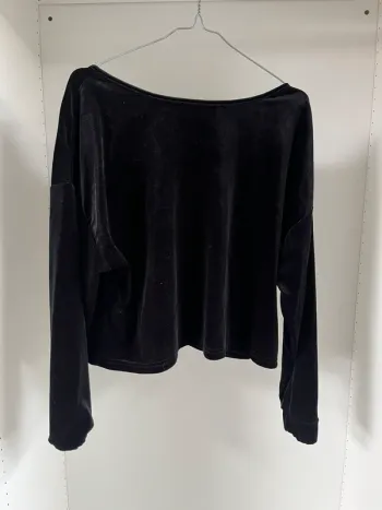 Ensemble pyjama en velours noir Undiz Taille S