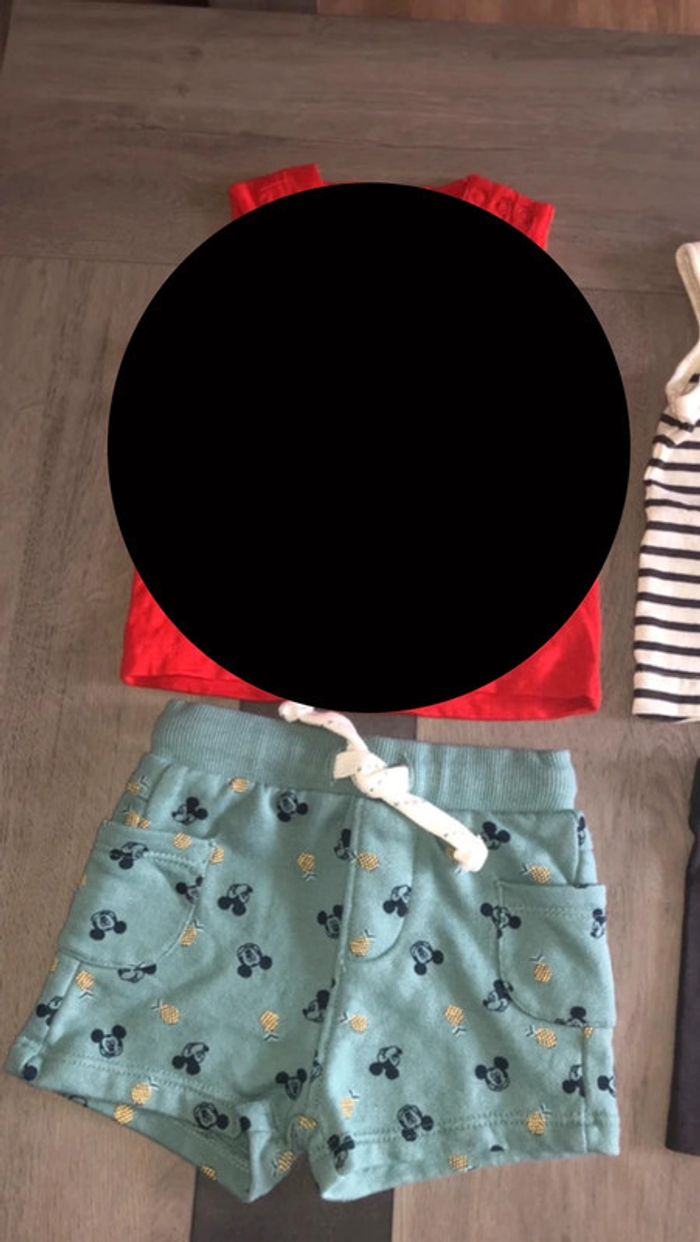 Lot ensemble short t-shirt - photo numéro 5