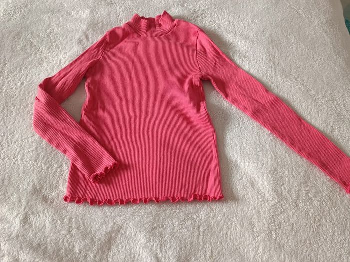 Blouse en maille côtelée 8 ans