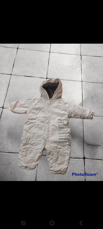 Combinaison pilote doublé 12 mois