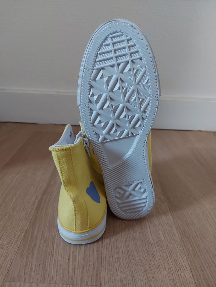 Vertbaudet Baskets montantes Jaune - photo numéro 7