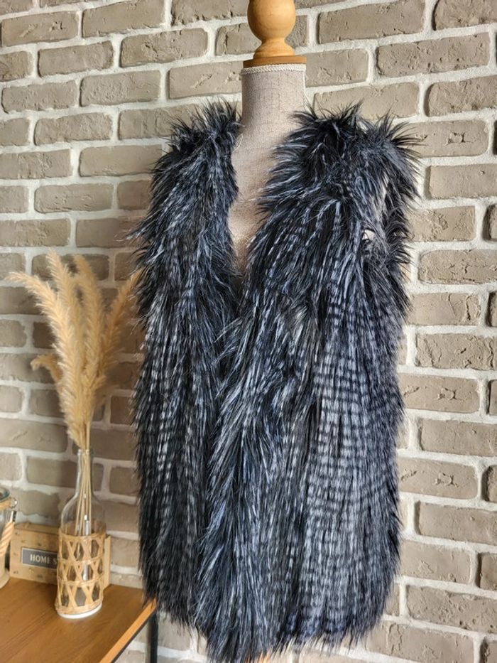 Incroyable veste sans manches en fausse fourrure H&M - photo numéro 5