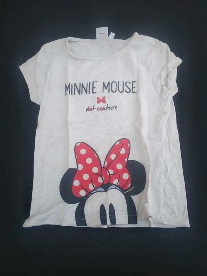 Lot de 12 Tee shirt Fille Taille 6 Ans - photo numéro 5