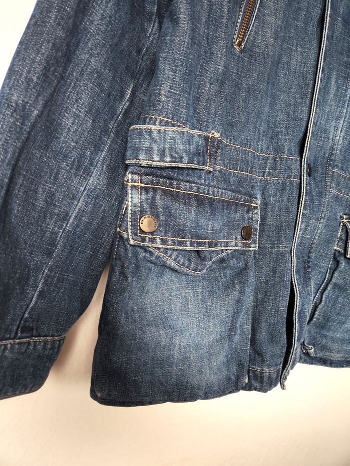 Veste en Jean Femme Burberry London - Bleu Marine - Taille 40 (UK 12) - photo numéro 2