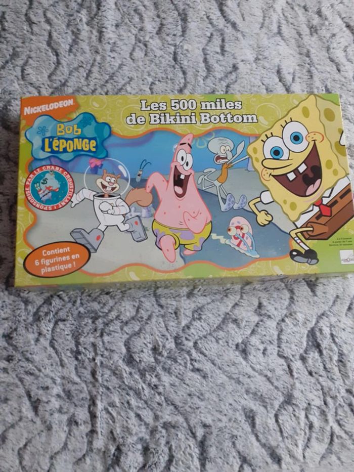 Jeu de société Bob l'éponge