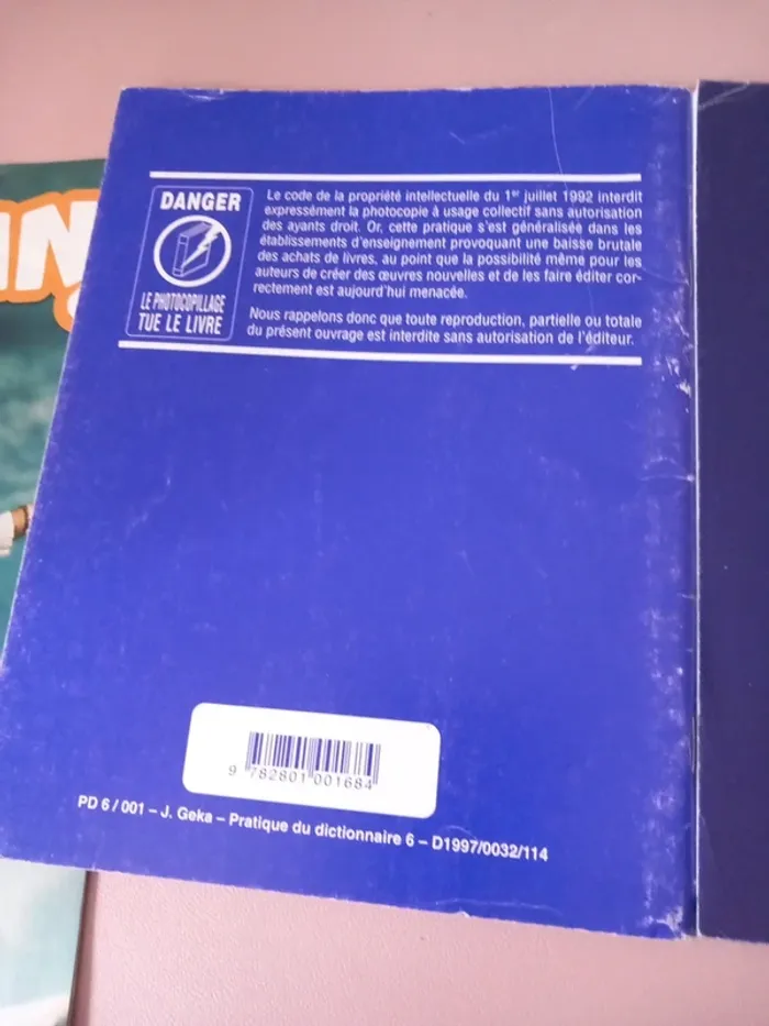 Lot de livrets Pratique du dictionnaire et conjugaison - photo numéro 3