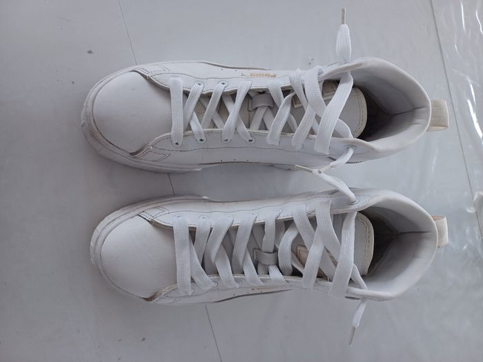 Baskets Puma  montantes blanches - photo numéro 2