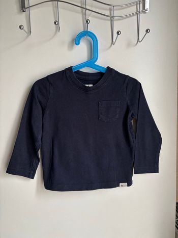 T-shirt manche longue gap bleu marine 3 ans