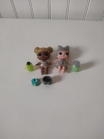 Lot de 2 poupée lol avec accessoires