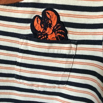 T-shirt rayé marin homard dans la poche 4 ans Tape à l’œil