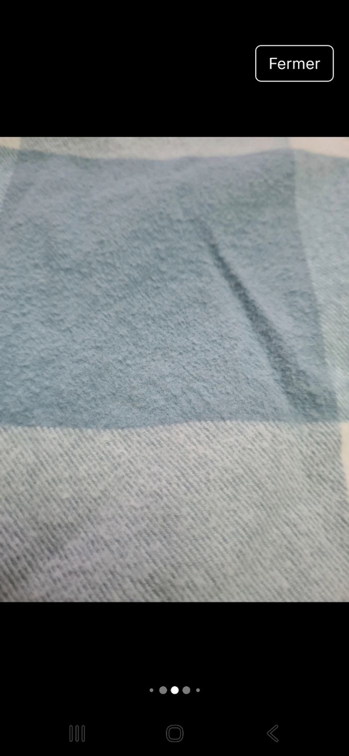Chemise à carreaux hiver taille s Bershka - photo numéro 6