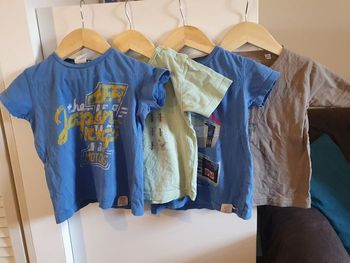 Lot de 4 t-shirts MC