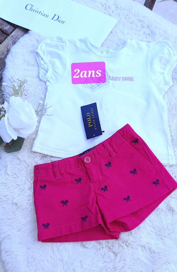 Short Ralph Lauren 2ans neuf - photo numéro 3