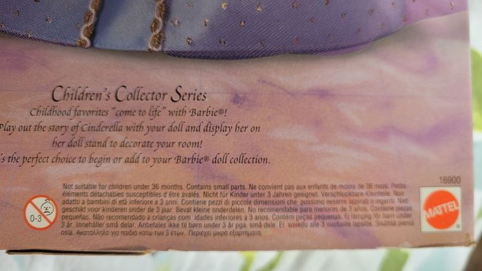 Barbie Cendrillon vintage 1996 neuve dans sa boîte. - photo numéro 6