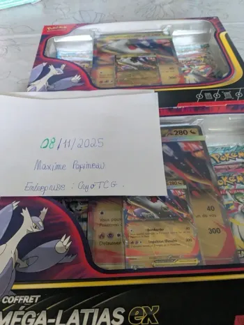 [Latias EX Coffret 4 booster]