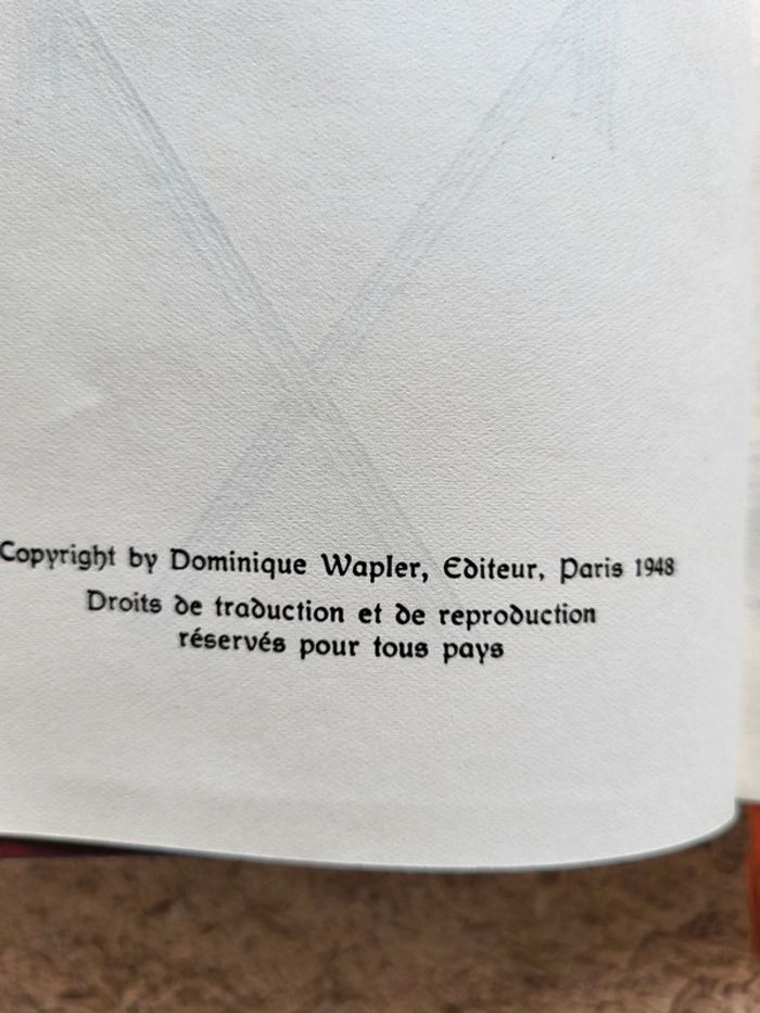 Beau livre ancien Marie Stuart de Humbert Zeller - Édition numéroté Club du Livre sélectionné 1948 - photo numéro 11