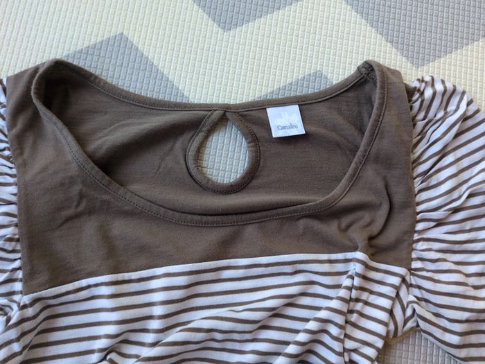 Tee shirt long Camaïeu - photo numéro 3