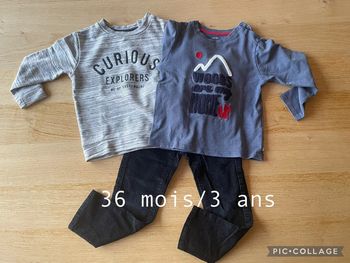 Ensemble garçon 36 mois/3 ans