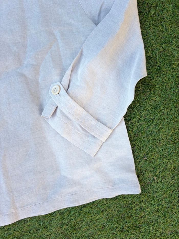 Haut fluide A.P.C - 50% lin - beige - neuf jamais porté - taille M/38 - photo numéro 2