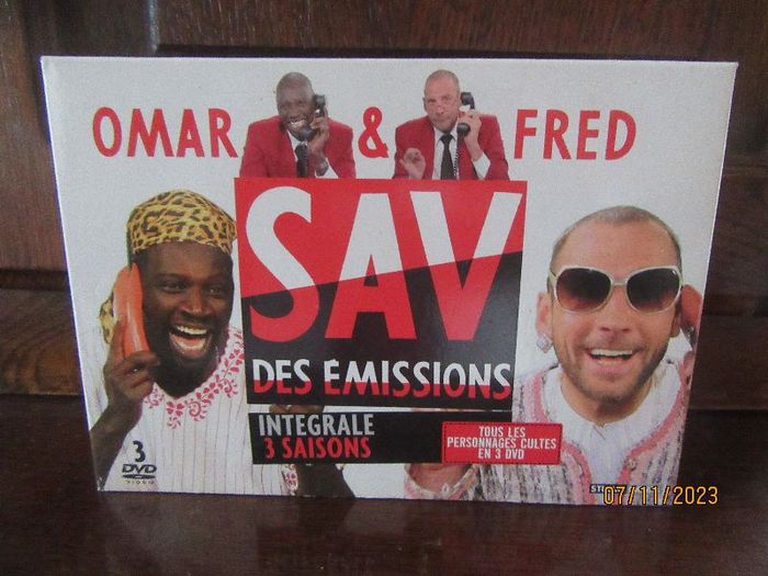lot DVD Omar et Fred